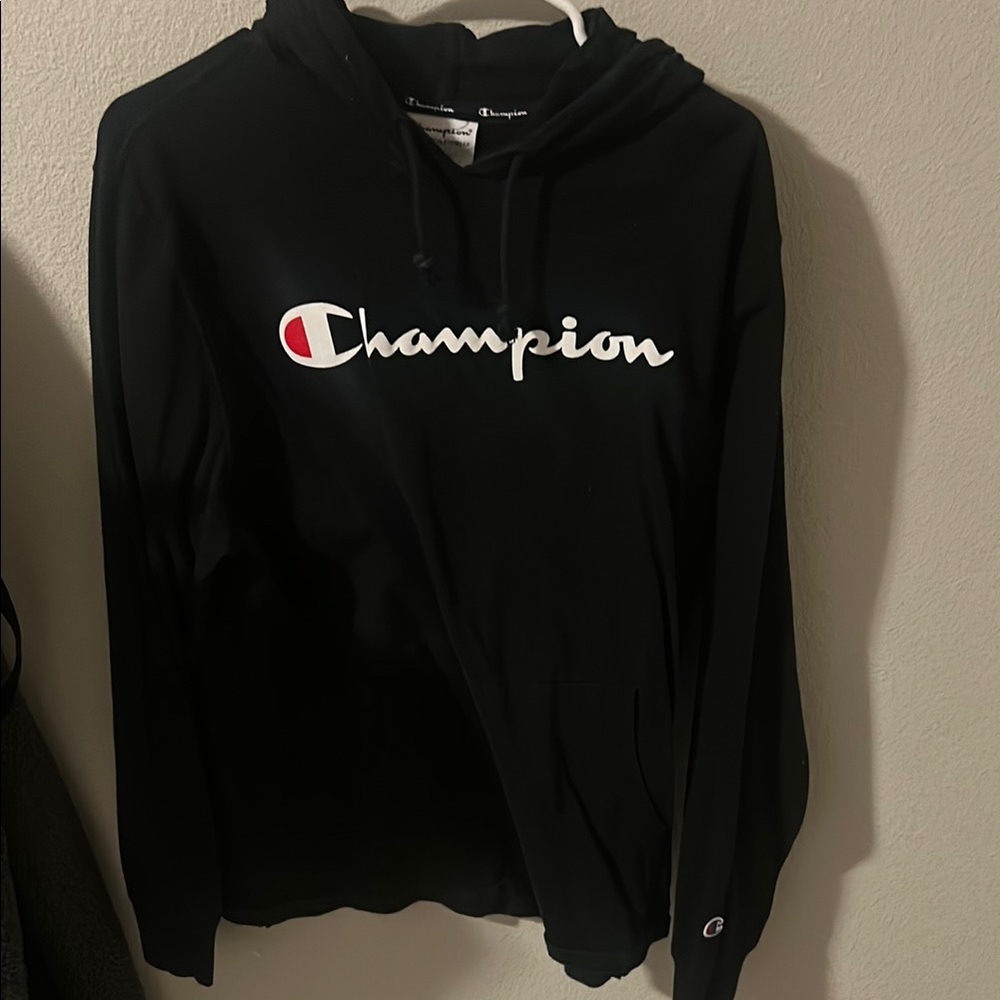 Champion Black Hoodie